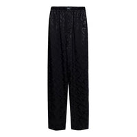 Balenciaga Logo Jacquard Trousers 'Black' 658883TLO581000