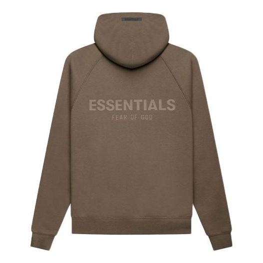 Fear of God Essentials FW21 Pullover Logo Hoodie 'Harvest' FOG-FW21-002
