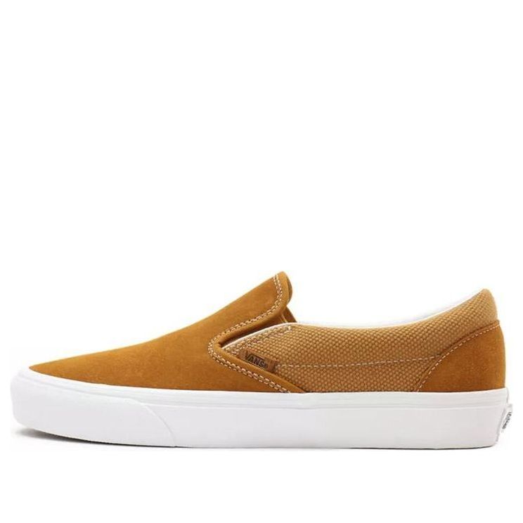 Vans Heavy Textures Classic Slip-On Shoes 'Yellow' VN0A33TB9HT