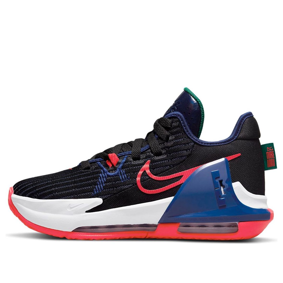 (GS) Nike LeBron Witness 6 'Black Royal Siren Red' DD0423-005