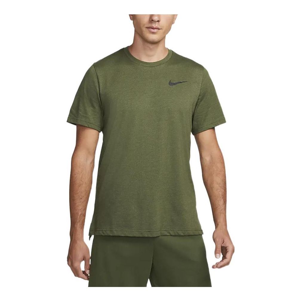 Nike Pro Dri-FIT LogoT 'Rough Green Black' DQ4866-326