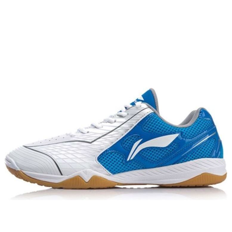Li-Ning Ma Long Signature Table Tennis Shoes 'White Blue' APTM001-1