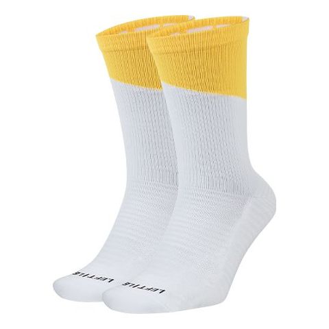 Nike SQUAD CREW Soccer Socks (2 Pairs) White CK6577-133