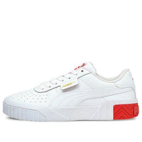 PUMA Cali K Shoes White/Red 368859-02
