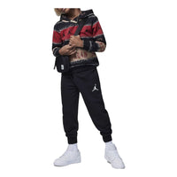 (GS) Air Jordan MJ Holiday Fleece Crew Set 'Multicolor Black' FV6162-010