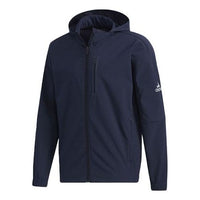 adidas Training Sports Hooded Jacket Navy Blue GE0425