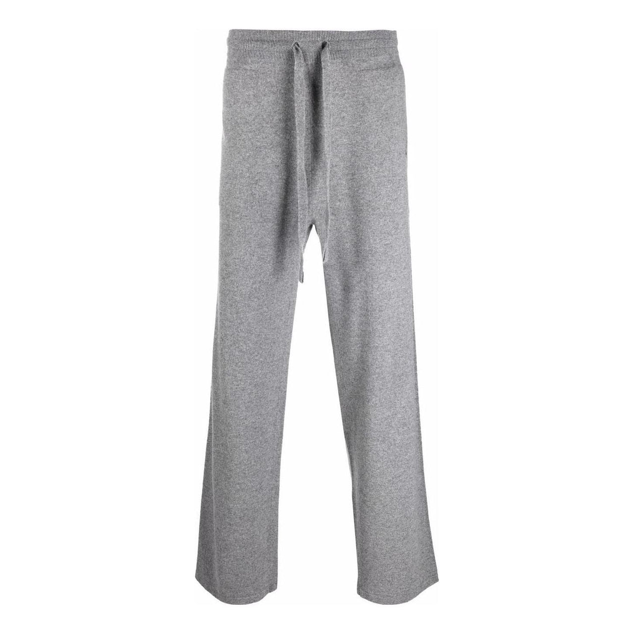 Men's Off-White SS22 Solid Color Lacing Sports Pants/Trousers/Joggers Loose Fit Gray OMHG010C99KNI0010606