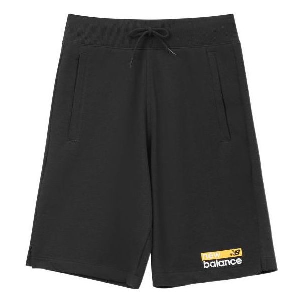 New Balance Cotton Sport Shorts Asia Sizing 'Black' MS11901-BM