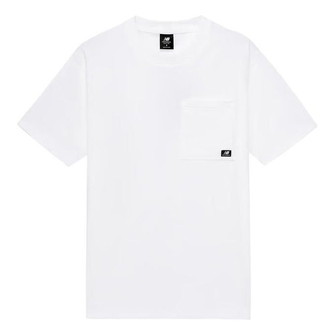 New Balance Essentials Reimagined Cotton Jersey T-Shirt Asia Sizing 'White' MT31542-WT