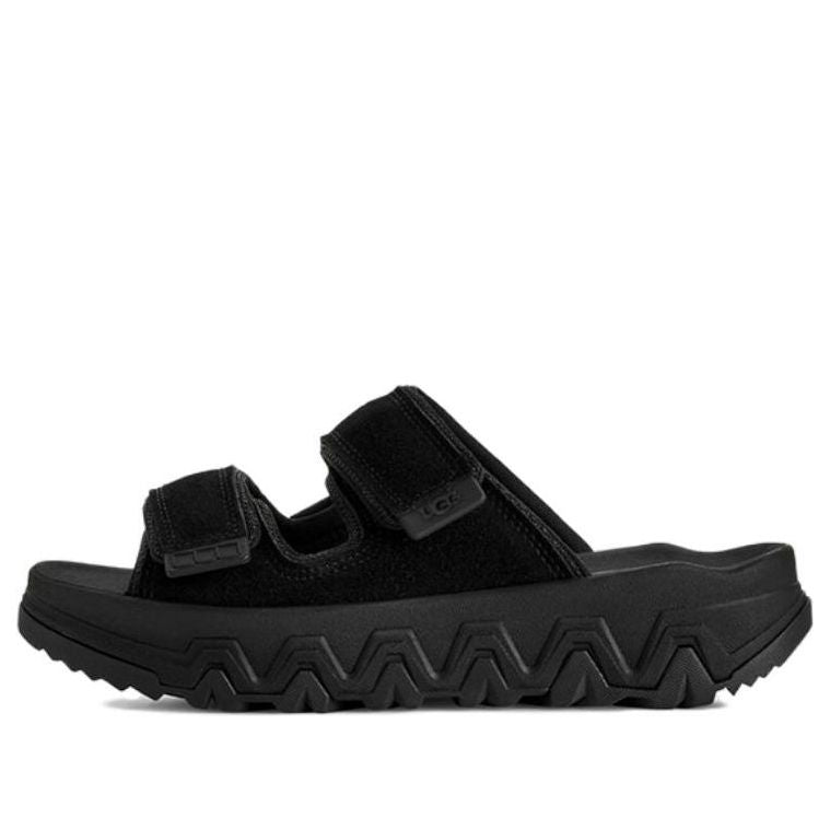 (WMNS) UGG CapTrail Strap Slide 'Black' 1167497-BLK