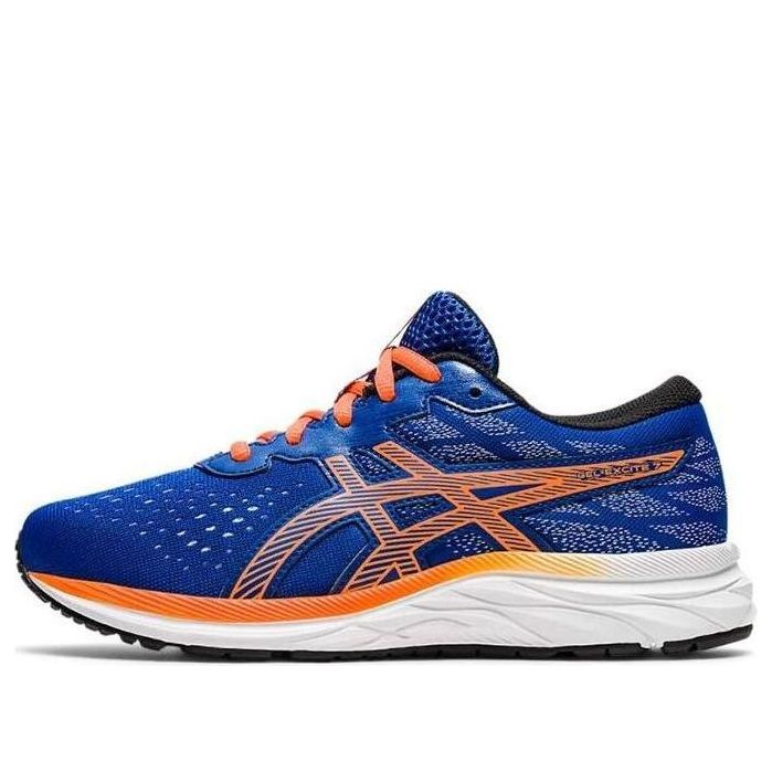 (GS) ASICS Gel-Excite 7 Wide 'Blue Shocking Orange' 1014A116-405