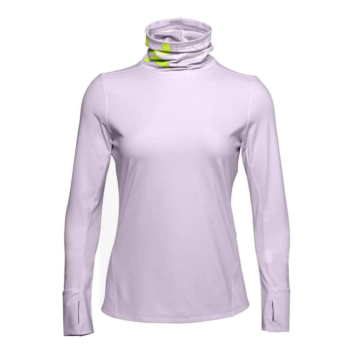 (WMNS) Under Armour IGNIGHT ColdGear Funnel-PPL Long Sleeve T-shirt 'Purple' 1356215-570