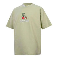 Converse Road Trip T-Shirt Asia Sizing 'Olive Aura' 10023266-A03