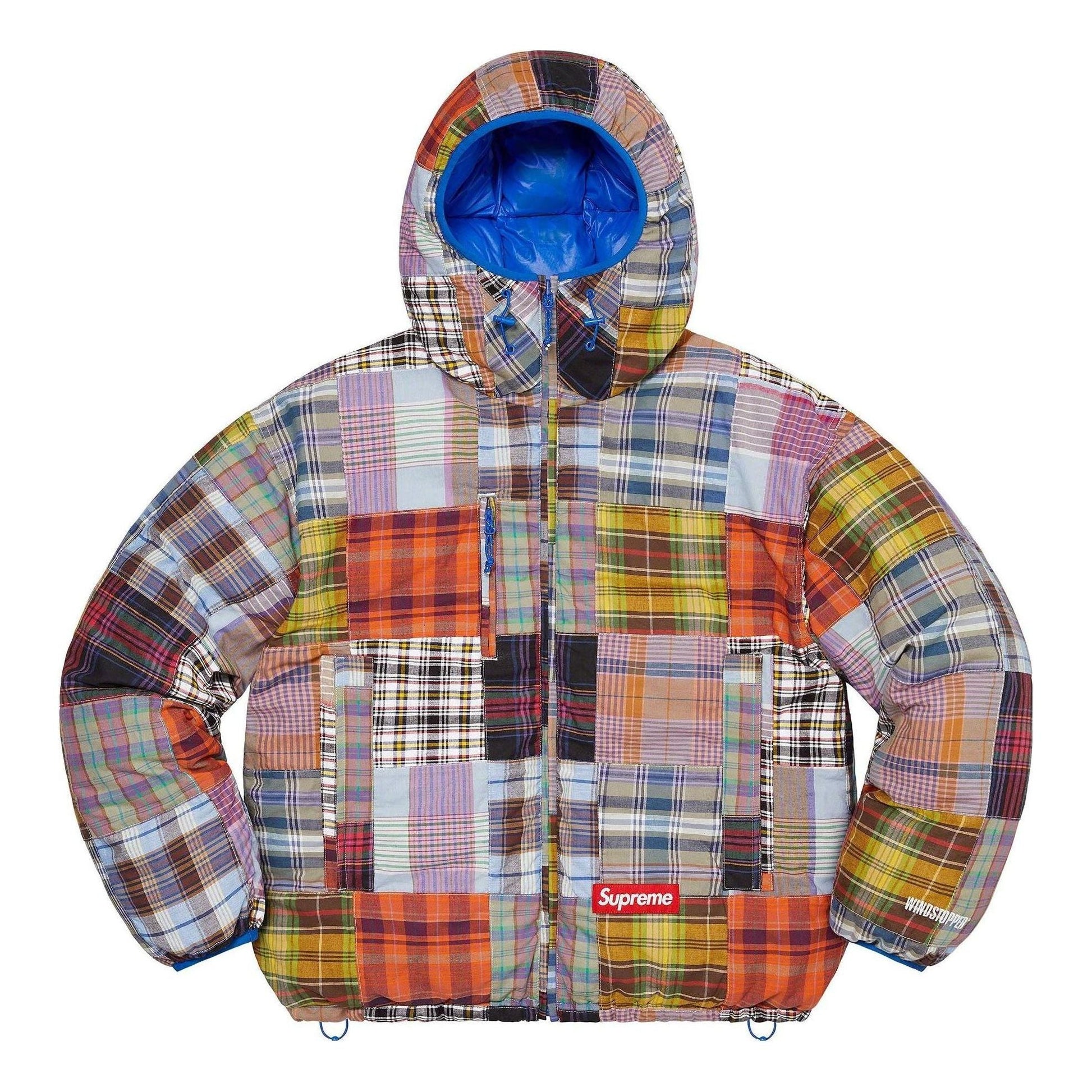 Supreme Madras Reversible Windstopper Puffer Jacket 'Multi-Color' SUP-SS23-010