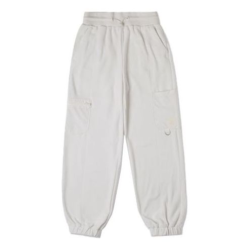 (WMNS) Converse Polar Fleece Pant Asia Sizing 'White' 10025681-A01