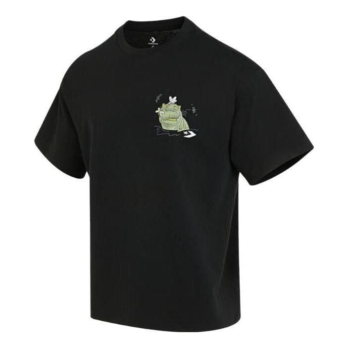 Converse Swamp Pals T-Shirt Asia Sizing 'Black' 10025440-A01