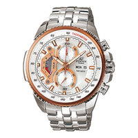 CASIO EDIFICE Series Leisure Fashion Hand Men's Mens Silver Analog EF-558D-7AV
