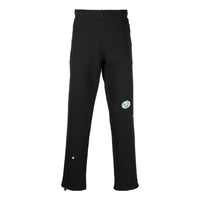 Men's adidas Solid Color Straight Sports Pants/Trousers/Joggers Black HC9447