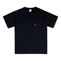 NOAH Pocket Tee Washed Short Sleeve Unisex Black NOAH-SS19-009