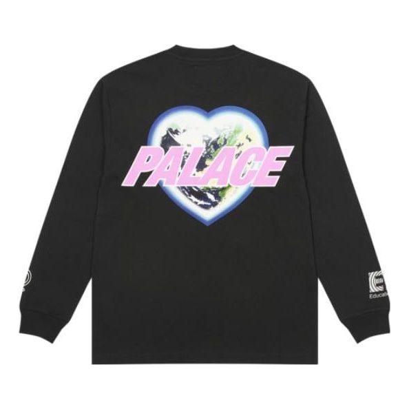 Palace X Rapha FW22 Logo Long Sleeve T-Shirt 'Black' ADQ02XXBLK