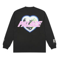 Palace X Rapha FW22 Logo Long Sleeve T-Shirt 'Black' ADQ02XXBLK