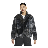 (WMNS) Nike Big Swoosh Sportswear Jacket 'Black' HQ4871-010