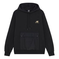New Balance Logo Printing Pullover Sports Black AMT14338-BK