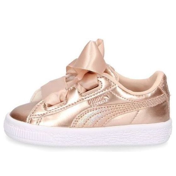 (TD) PUMA Basket Heart Lunar Lux 'Creamed Tan' 365995-02