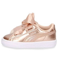 (TD) PUMA Basket Heart Lunar Lux 'Creamed Tan' 365995-02