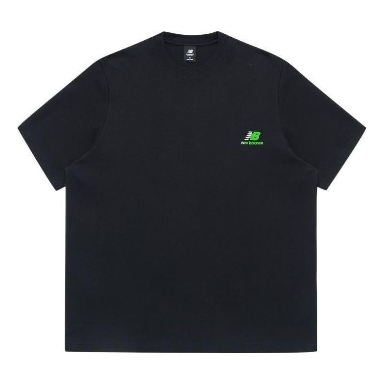New Balance x Nice Rice Logo T-Shirt Asia Sizing 'Black' AMT22380-BK