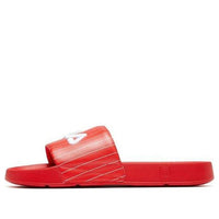 FILA Thick Sole Beach Red Slippers F12M024610FRD