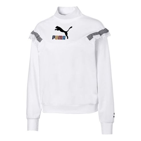 PUMA x TYAKASHA Turtleneck Sweater White 595555-02