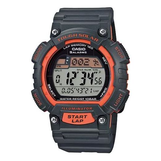 Casio Retro Classic Solar Energy Digital Watch 'Orange Black' STL-S100H-4AJH