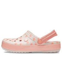 Crocs Crocband Seasonal Graphic Clogs 'Pink White' 205579-6PR