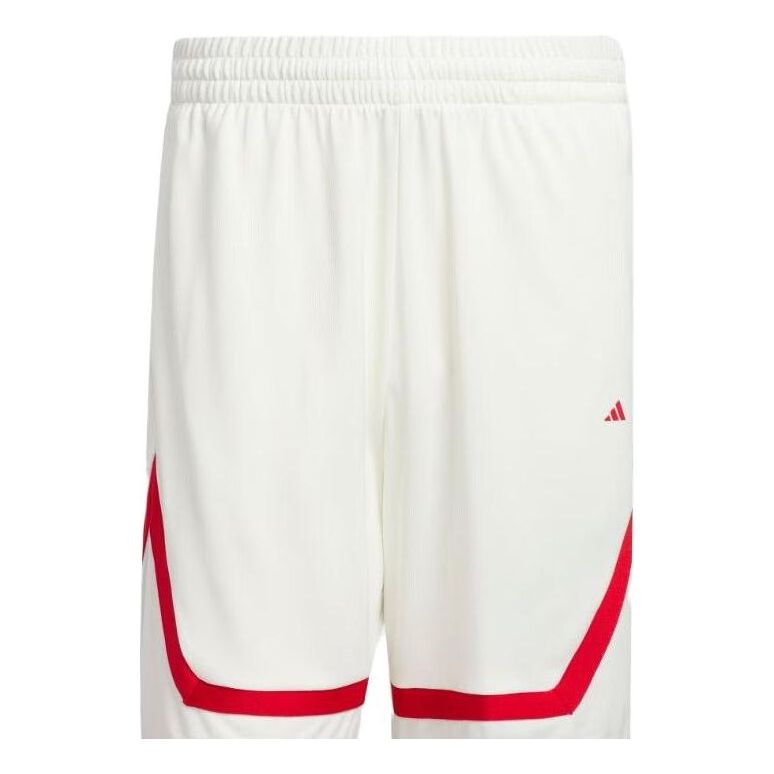 adidas Pro Block Shorts 'White Red' IL2239