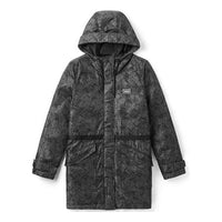 (WMNS) Vans Stay Warm mid-length hooded down Jacket Black VN0A48CQBLK
