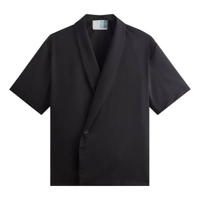 KITH Tropical Thompson Crossover Shirt 'Black' KHM031111-001