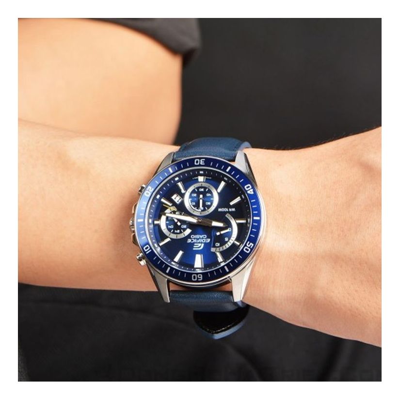 CASIO Racing Design Color Watch EFR-552L-2AV Blue Analog EFR-552L-2AV2021