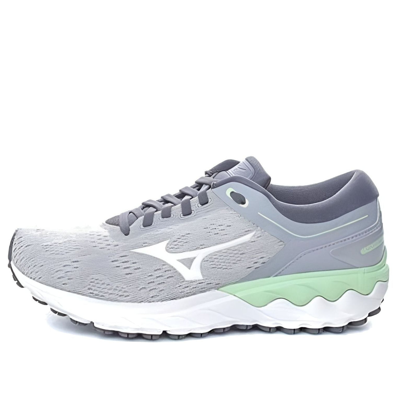 Mizuno Wave Skyrise Low Tops Lightweight Gray Green J1GD200901