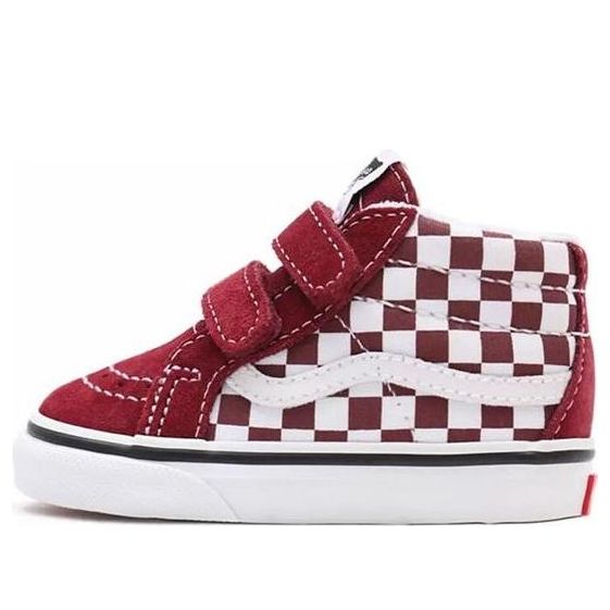 Vans SK8-Mid Checkerboard K Red/White VN0A5DXD99G