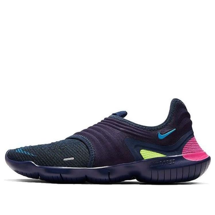 (WMNS) Nike Free RN Flyknit 3.0 'Midnight Navy' AQ5708-400