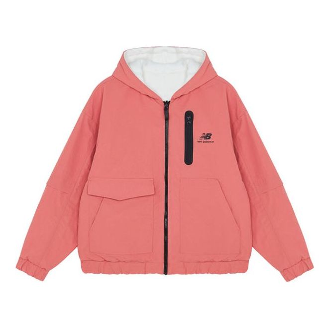 (WMNS) New Balance Sports Hooded Jacket Pink AWJ13319-RWR