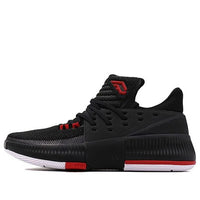 adidas D Lillard 3 'Black Scarlet' CG4186