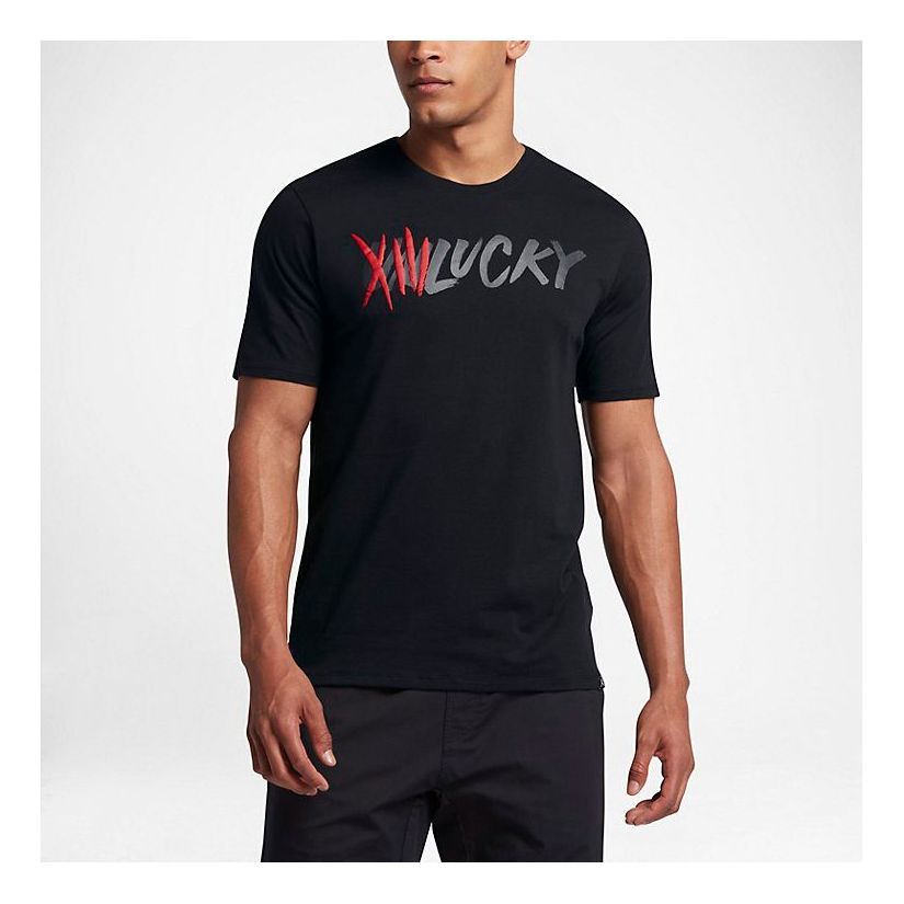 Apparel s Men Air Jordan AJ13 Unlucky T-Shir 844288-010