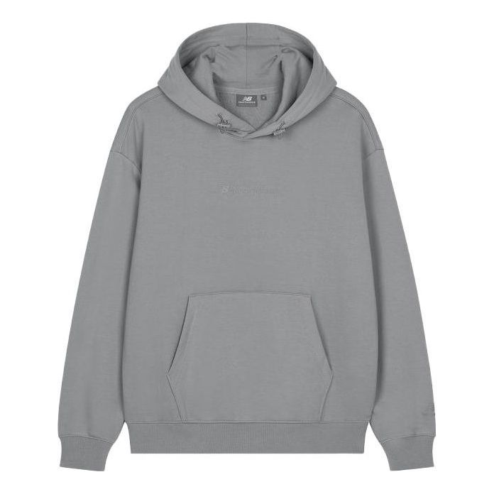 New Balance Lifestyle Casual Hoodie Asia Sizing 'Grey' 5CD37221-DKG