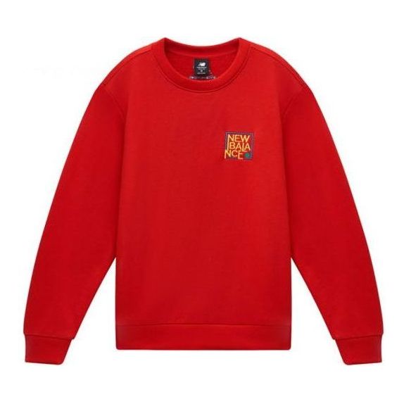 New Balance CNY Sweatshirts Asia Sizing 'Red' AMT11309-ENR