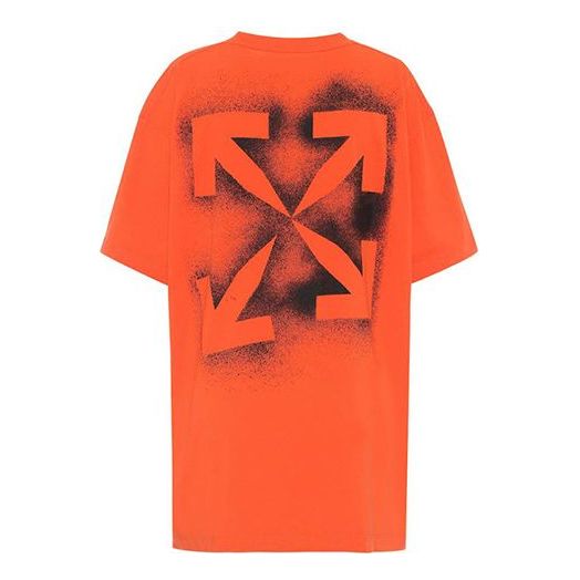 Men's Off-White Printing Short Sleeve T-Shirt OMAA027E20JER0062010