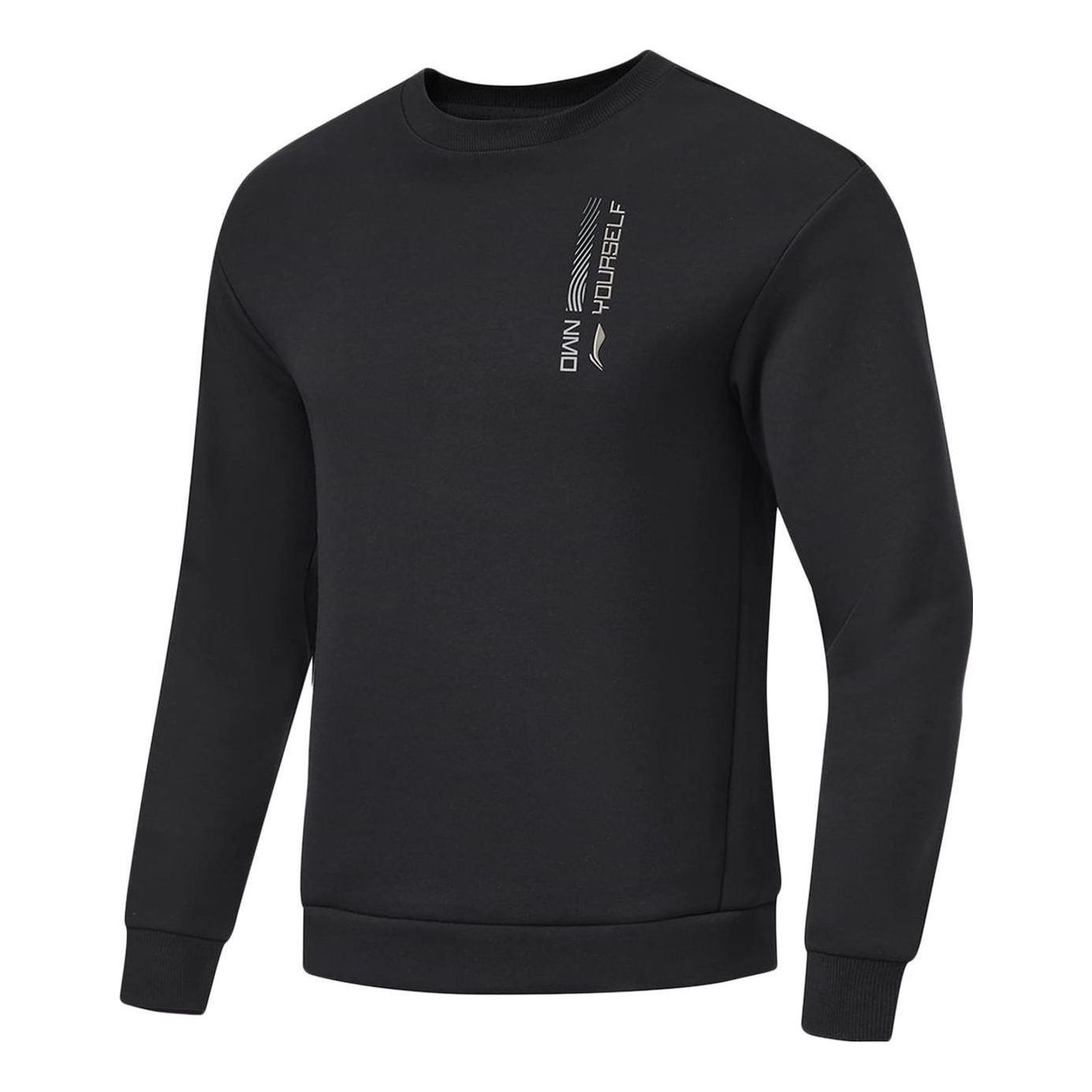 Li-Ning Graphic Training Sweatshirt 'Black' AWDT791-1