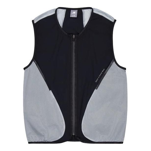 New Balance Vest With Mesh Pocket Asia Sizing 'Black' NJE25081-BK