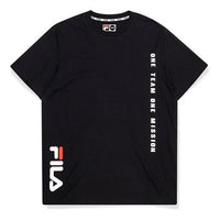 FILA Printing Short Sleeve Black T11M032106F-BK
